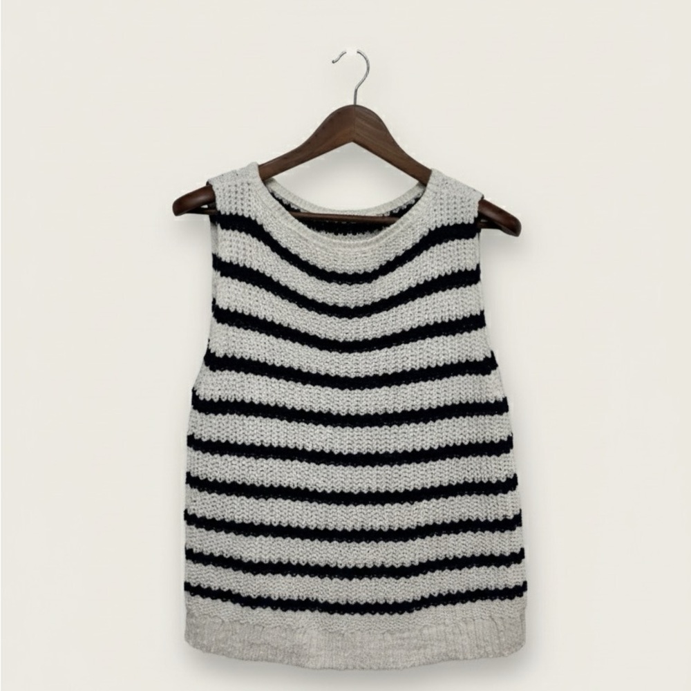 Abercrombie & Fitch Striped Sweater Tank